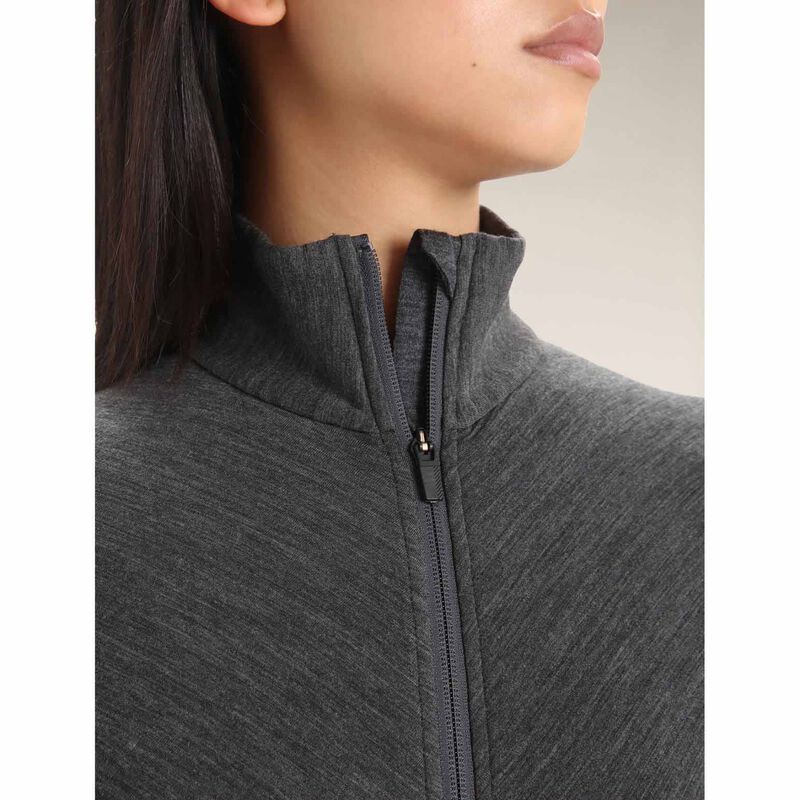 Icebreaker W Merino Descender LS Zip image number 2
